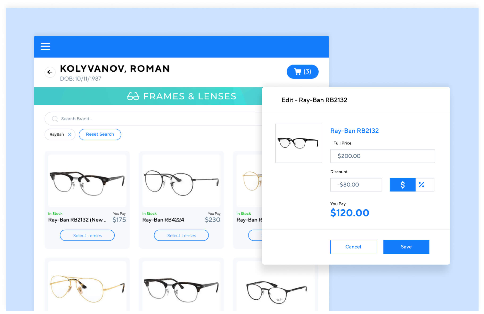 Optometry Practice Upgrade project image 4